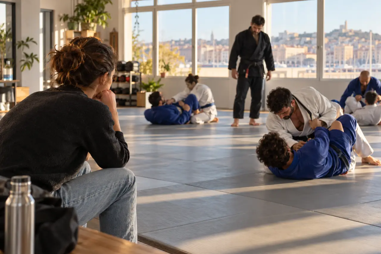 Jiu-jitsu à Marseille : le bon club se choisit aussi au bord du tatami