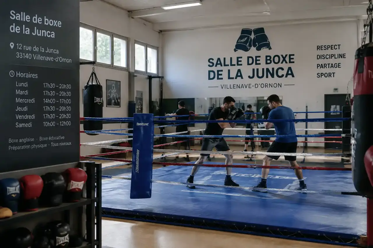 Salle de boxe de la Junca : adresse et horaires à Villenave-d’Ornon